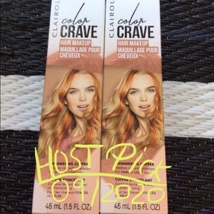 2packs Clairol Temporary Hair color Shimmer Copper